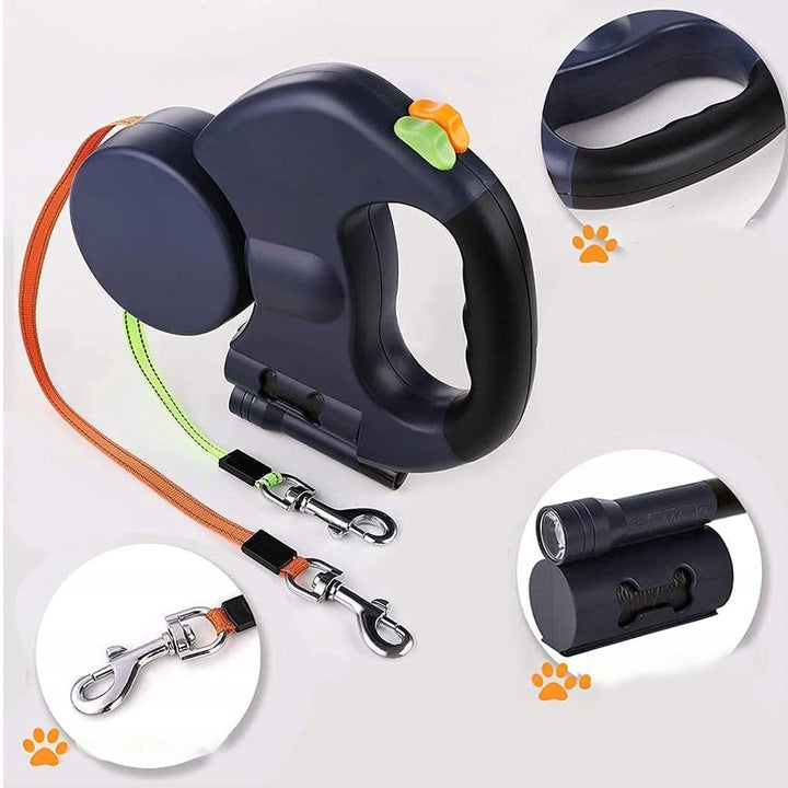 3M AUTOMATIC DOUBLE LEASH