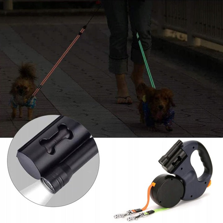 3M AUTOMATIC DOUBLE LEASH